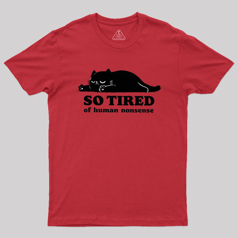 So Tired Geek T-Shirt