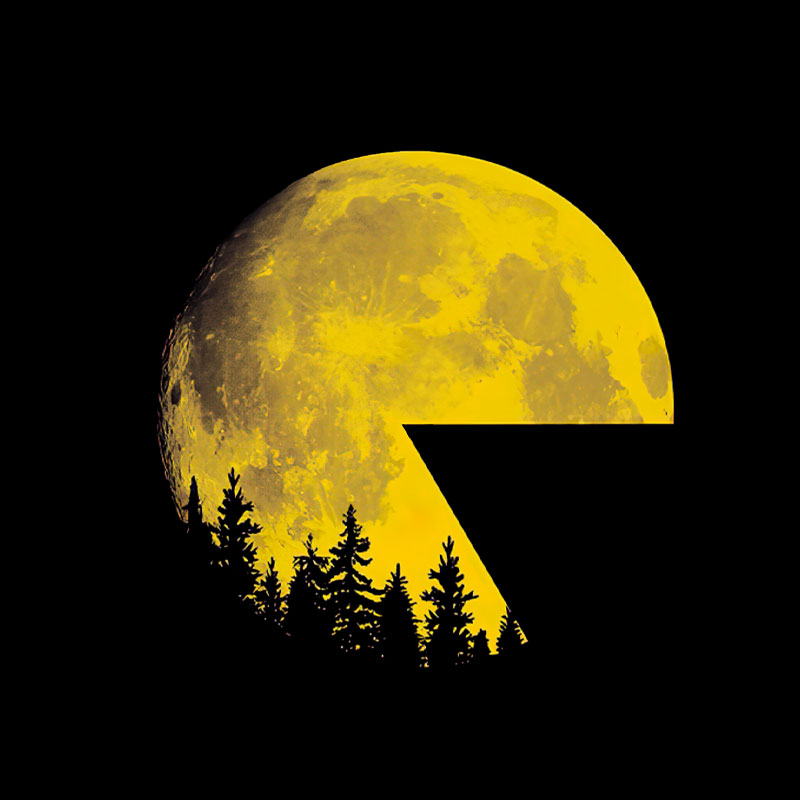 Pac-Moon Geek T-Shirt