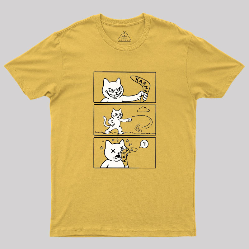 Karma Boomerang Geek T-Shirt
