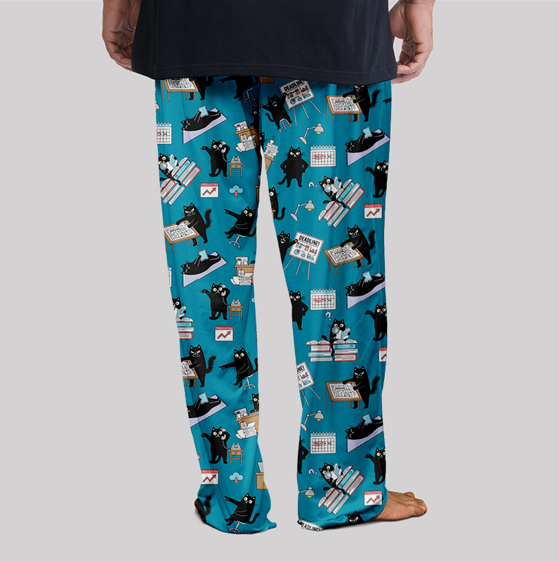 Busy Cat Chronicles Geek Loungewear Pants