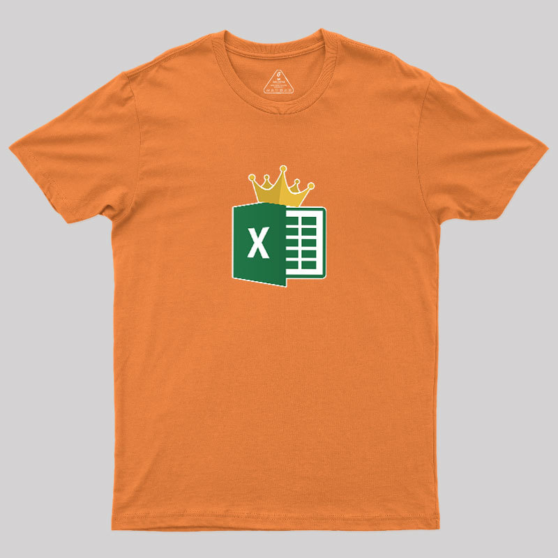 Crowned Excel Geek T-Shirt