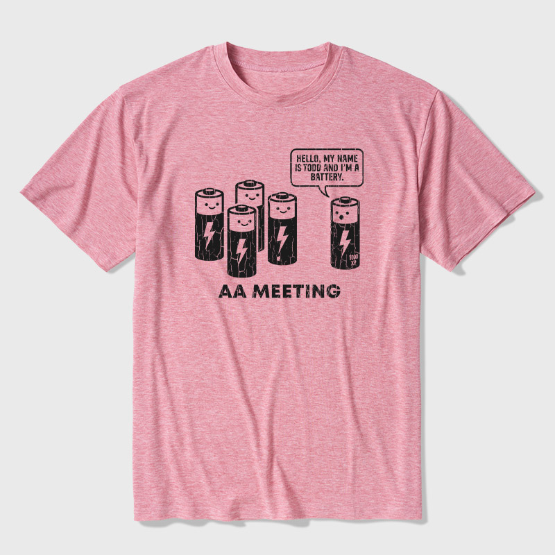AA Meeting Ultra Soft Heather Tee