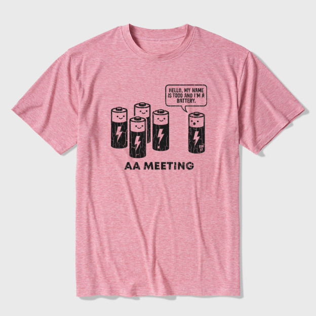 AA Meeting Ultra Soft Heather Tee