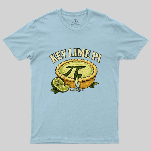 Key Lime Pi Math Geek T-Shirt
