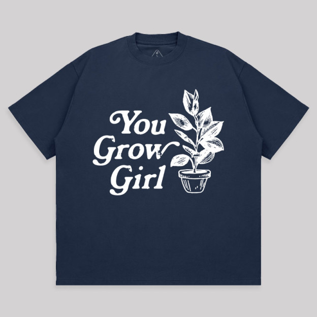 You Grow Girl Unisex Oversized T-shirt