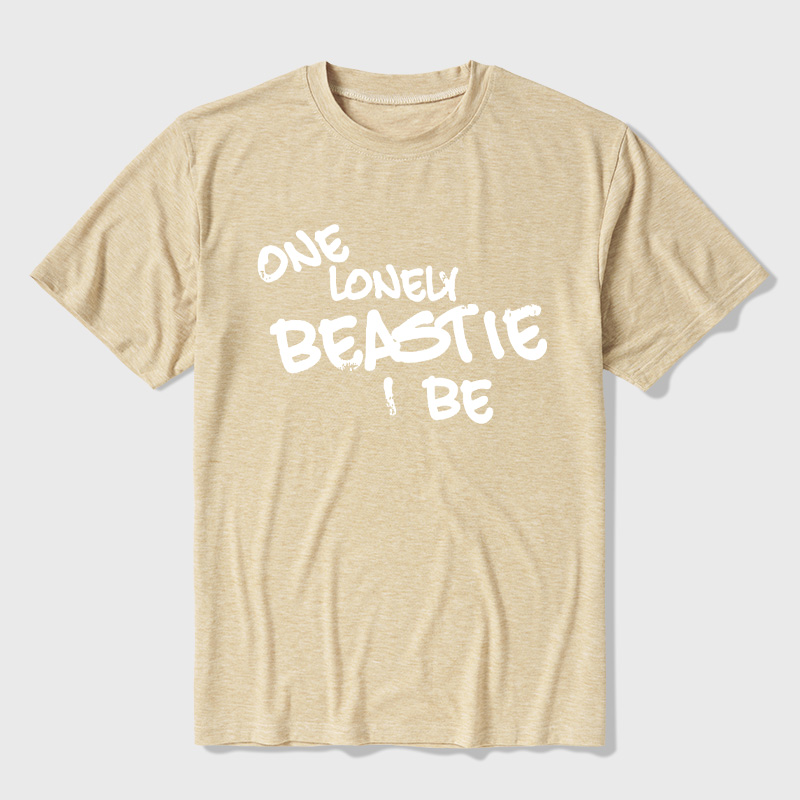 One Lonely Beastie I Be Ultra Soft Heather Tee