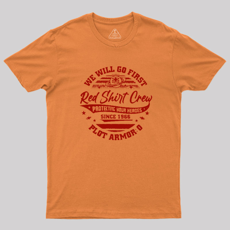 Red Shirt Crew Geek T-Shirt