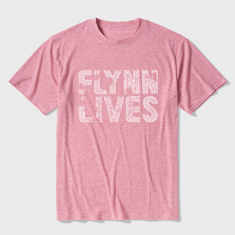 Retro Neon Line Typography Digital Sci‑Fi Ultra Soft Heather Tee