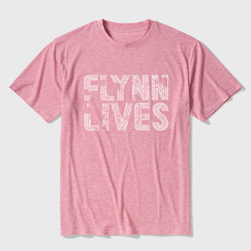 Retro Neon Line Typography Digital Sci‑Fi Ultra Soft Heather Tee