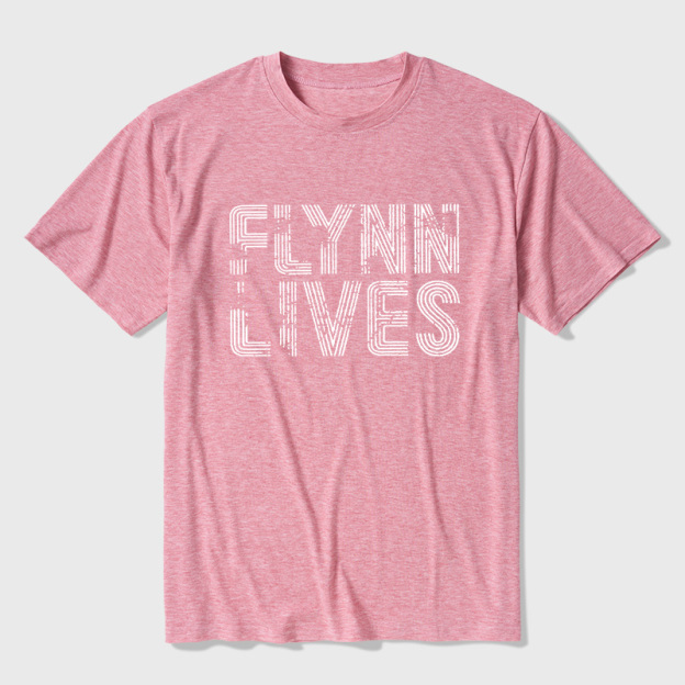 Retro Neon Line Typography Digital Sci‑Fi Ultra Soft Heather Tee
