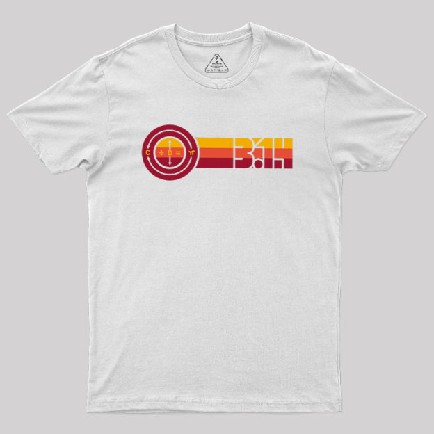 Retro Pi 3.14 Geek T-Shirt