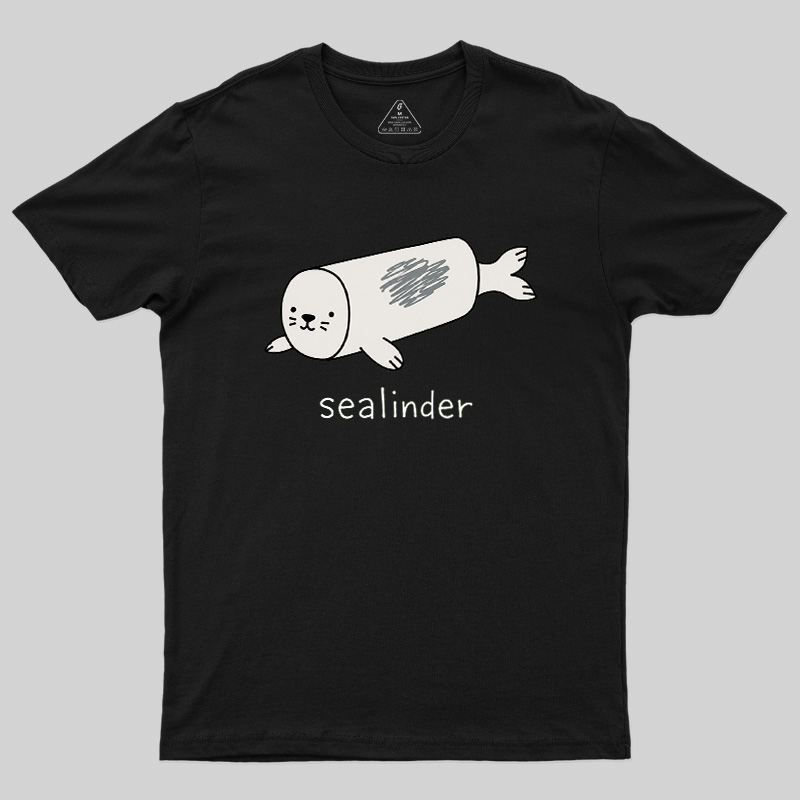 Cylindrical Seal Geek T-Shirt