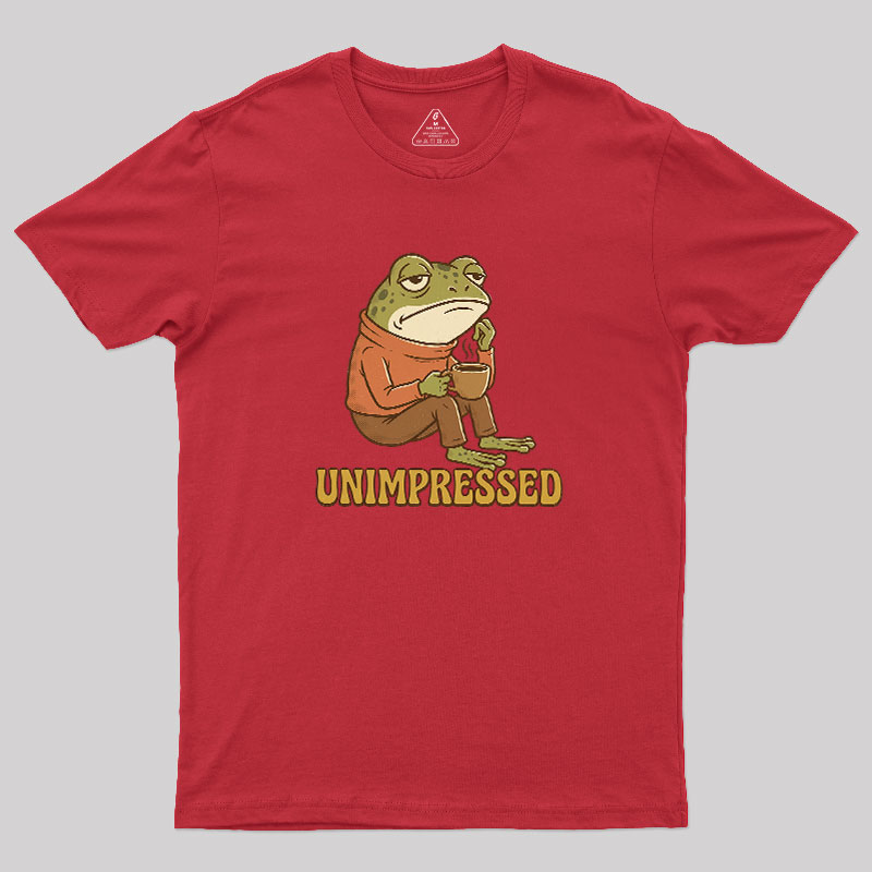 Mr. Unimpressed Geek T-Shirt