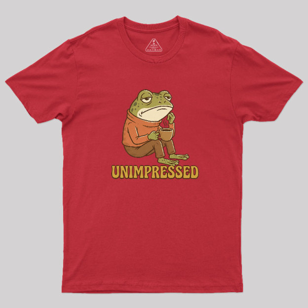 Mr. Unimpressed Geek T-Shirt