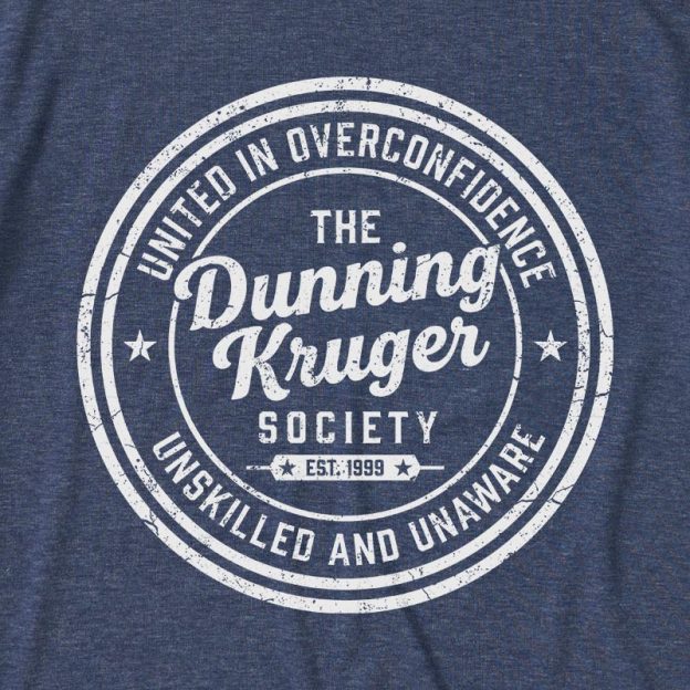 The Dunning-Kruger Society Ultra Soft Heather Tee