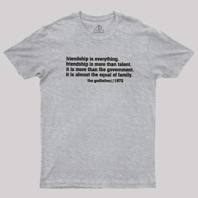 The Godfather quote Geek T-Shirt