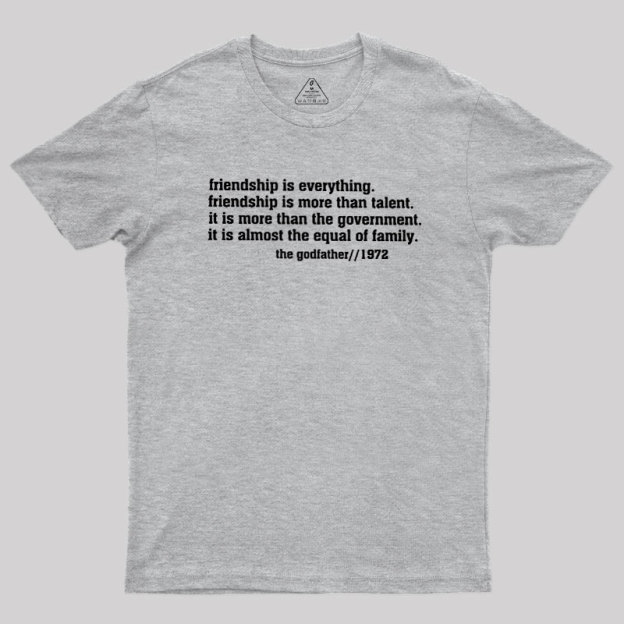 The Godfather quote Geek T-Shirt