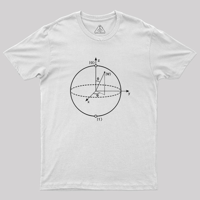 Bloch Sphere Geek T-Shirt