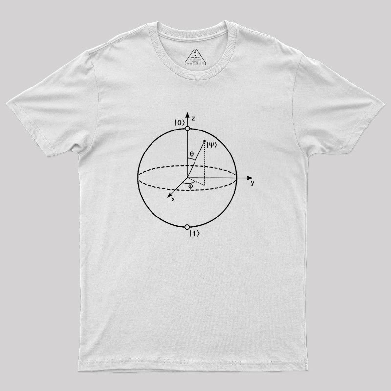 Bloch Sphere Geek T-Shirt