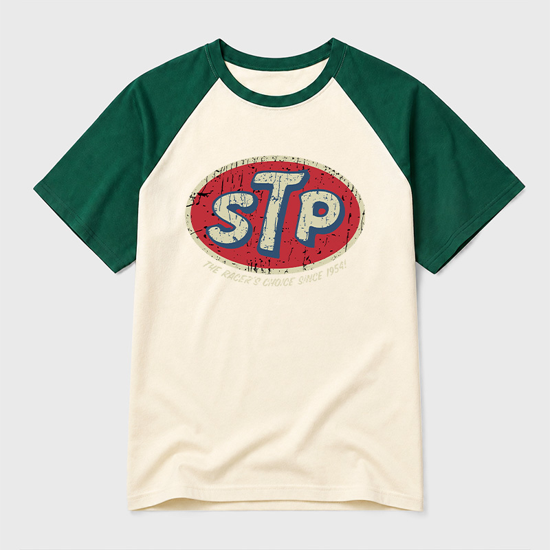 STP Racer's Choice 1954 Geek Retro Raglan T-Shirt