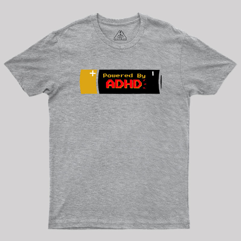 ADHD Battery Geek T-Shirt