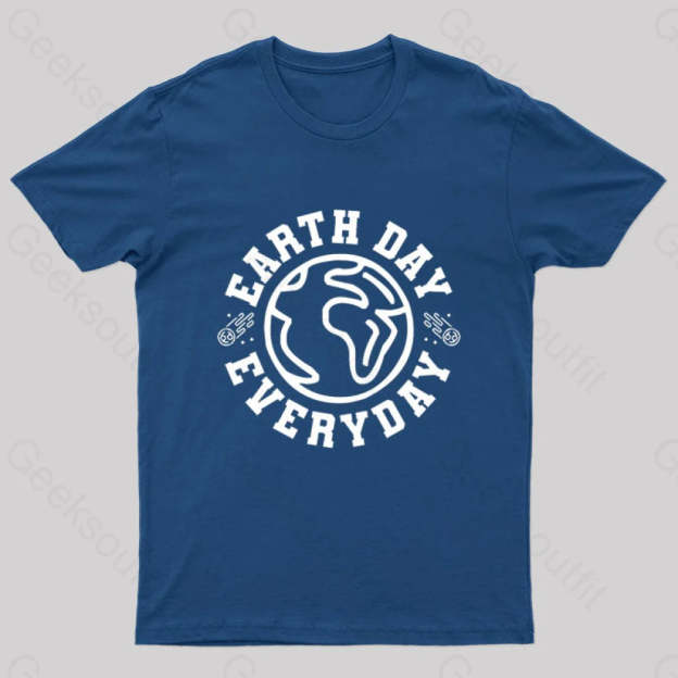 Earth Day Everyday T-Shirt Navy / S