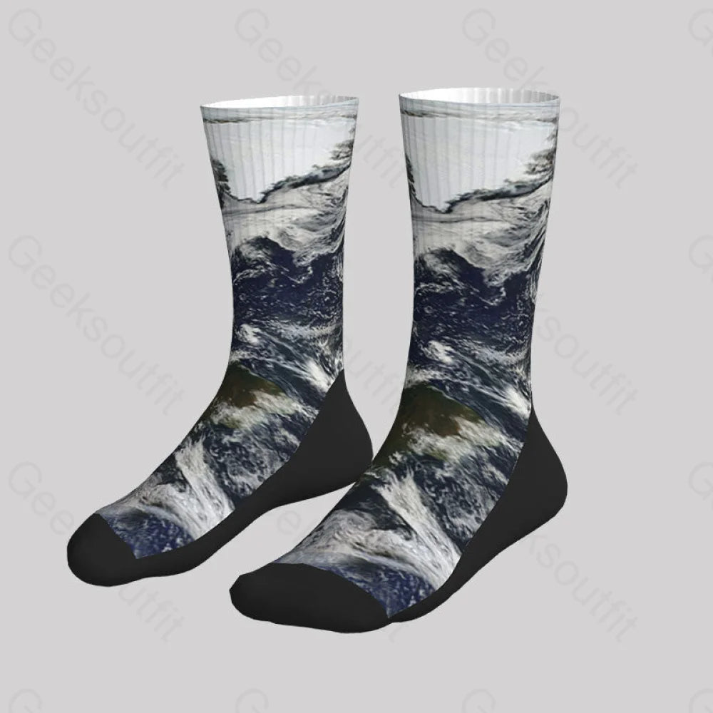 Earth Surface Men’s Socks Sks125