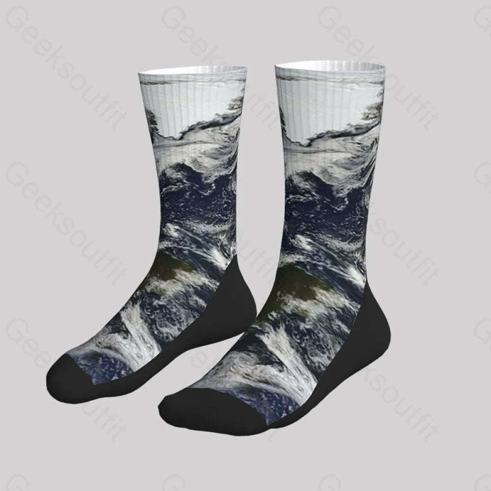 Earth Surface Men’s Socks Sks125