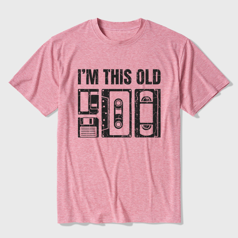Im This Old Vintage Ultra Soft Heather Tee