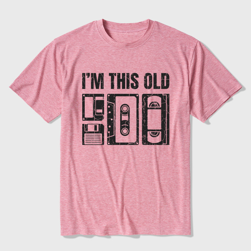 Im This Old Vintage Ultra Soft Heather Tee