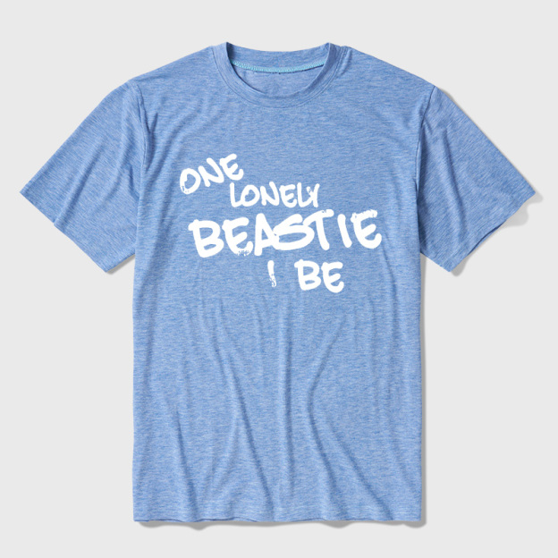 One Lonely Beastie I Be Ultra Soft Heather Tee
