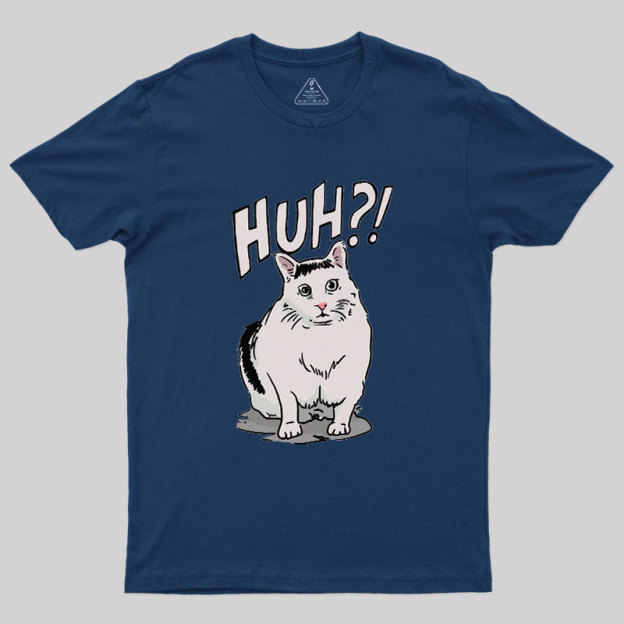 Huh Cat Geek T-Shirt