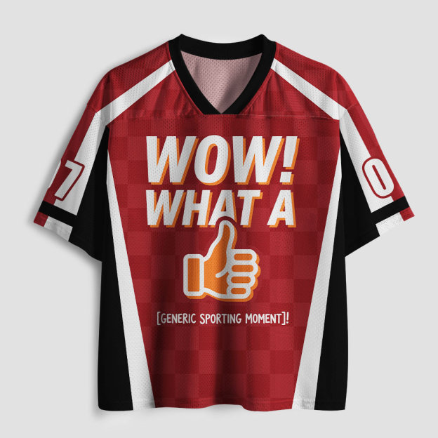 Fake Excitement Geek Mesh Jersey