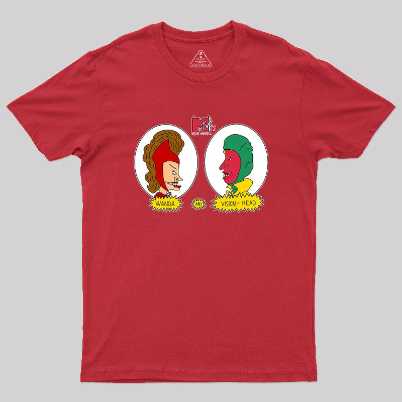 Wanda and visionhead Geek T-Shirt