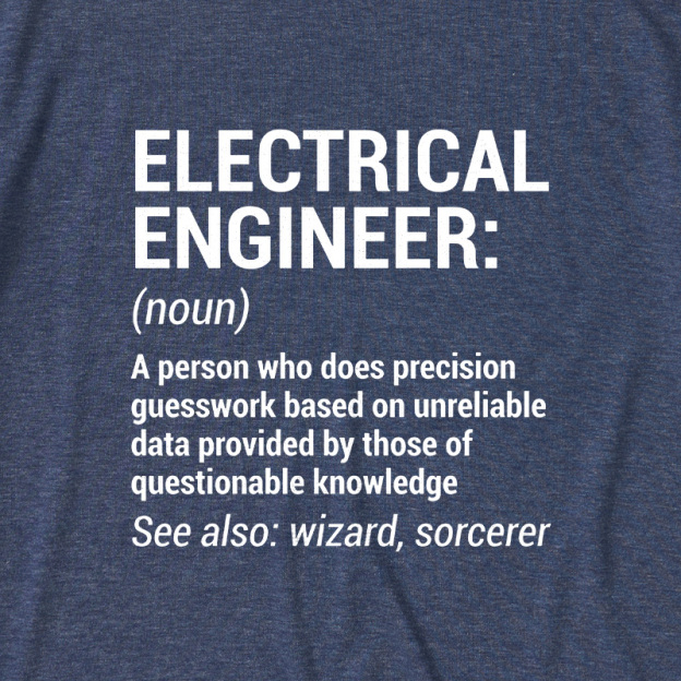 Funny Electrical Engineer Ultra Soft Heather Tee
