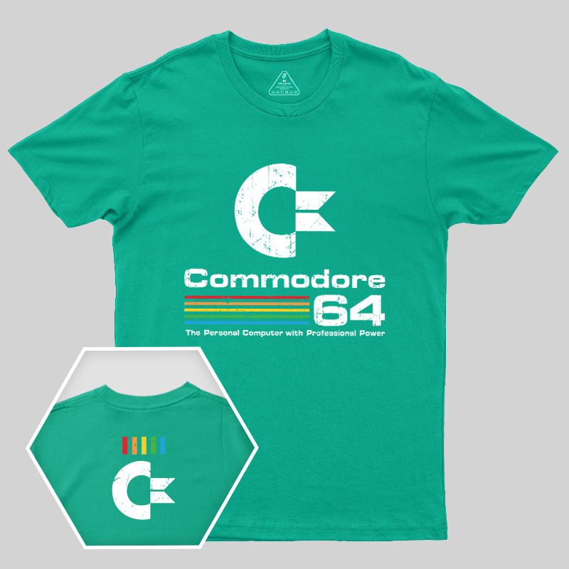 Commodore 64 Vintage Geek T-Shirt