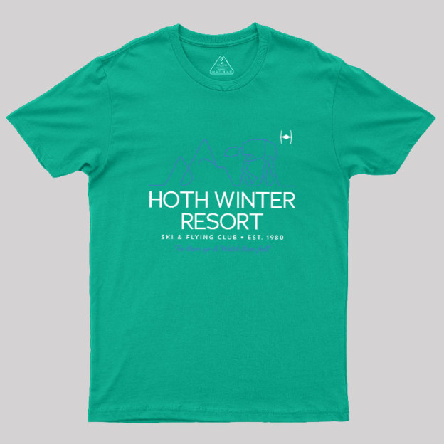 Ice Planet Winter Resort & Ski Club Geek T-Shirt