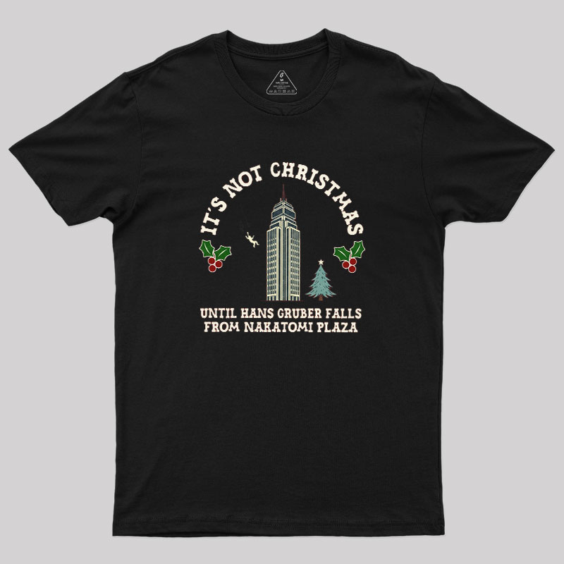 Hans Gruber Christmas Geek T-Shirt