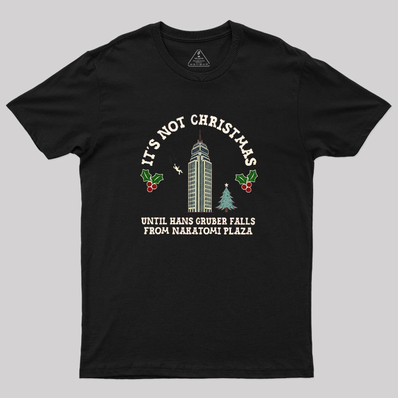 Hans Gruber Christmas Geek T-Shirt