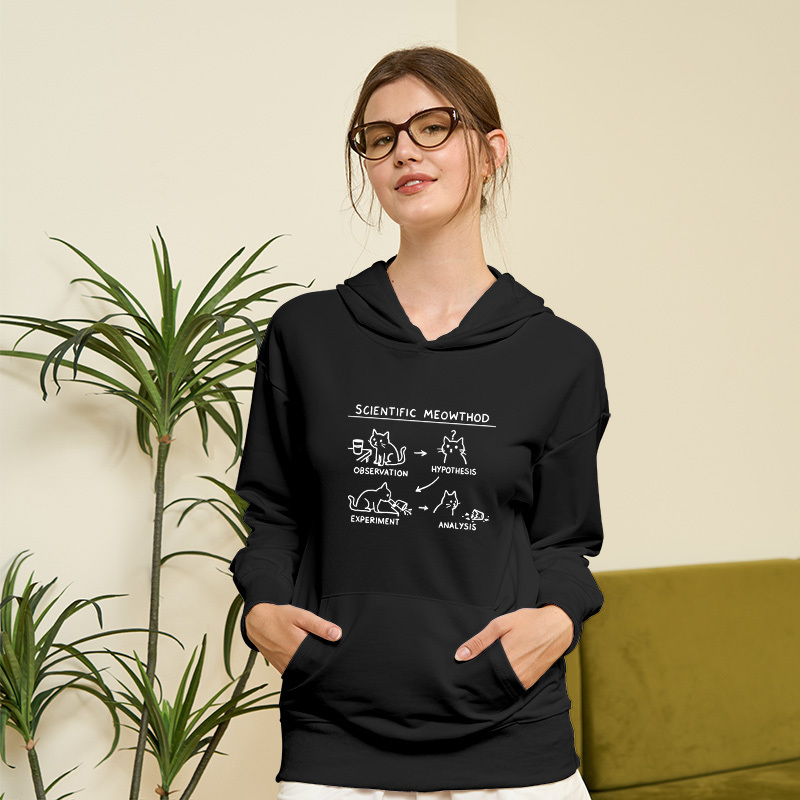 Scientific Meowthod Geek Hoodie