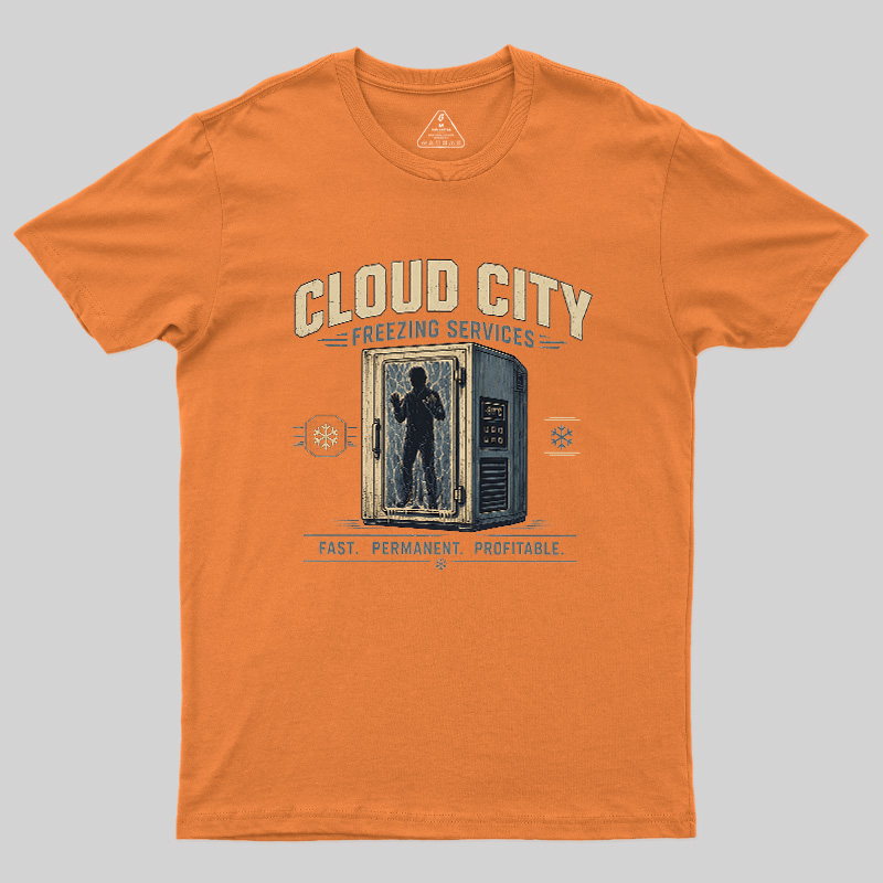 Cloud City Freezing Services Geek T-Shirt