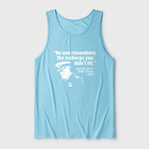The Unseen Icebergs Ultra Soft Heather Tank