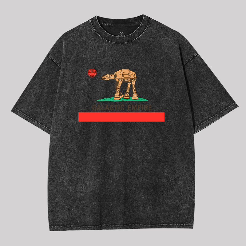Galactic California Geek Washed T-shirt