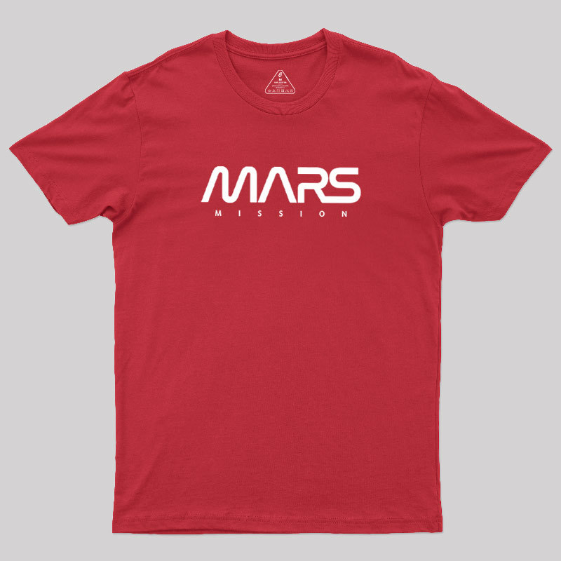 Mars Mission Geek T-Shirt