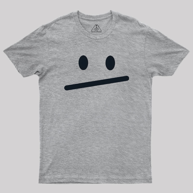 Meh Face Geek T-Shirt