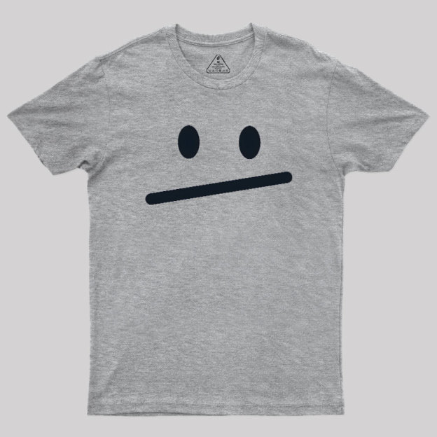 Meh Face Geek T-Shirt