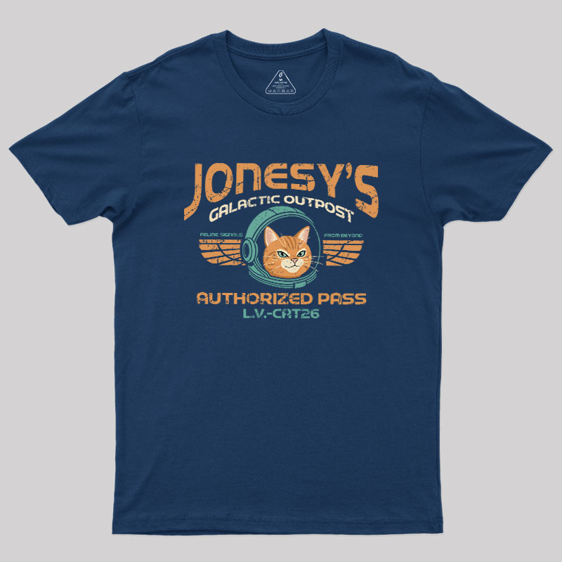 Jonesy??s Galactic Outpost Geek T-Shirt