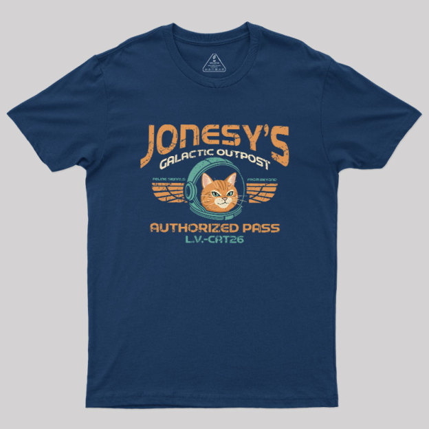 Jonesy??s Galactic Outpost Geek T-Shirt