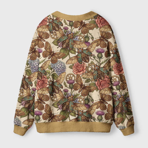 Mechanical Garden Geek Ugly Cardigan Sweaters