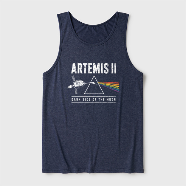 Dark Side Of The Moon Ultra Soft Heather Tank